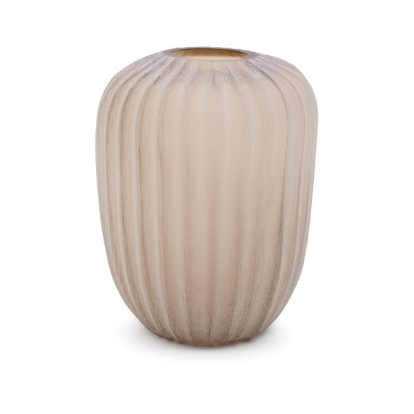 Bež staklena vaza (visina 27 cm) Lumia – Kave Home