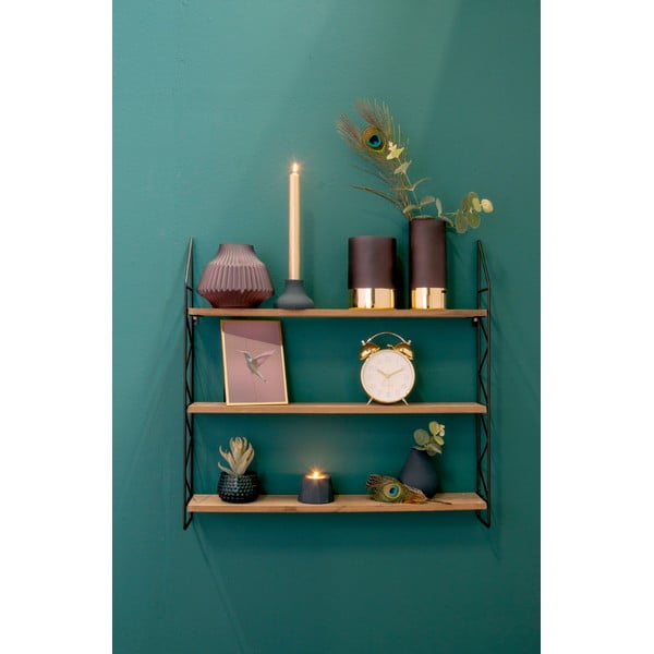 Ljubičasto-zlatna vaza PT Living Glamour, visina 15 cm-image-1