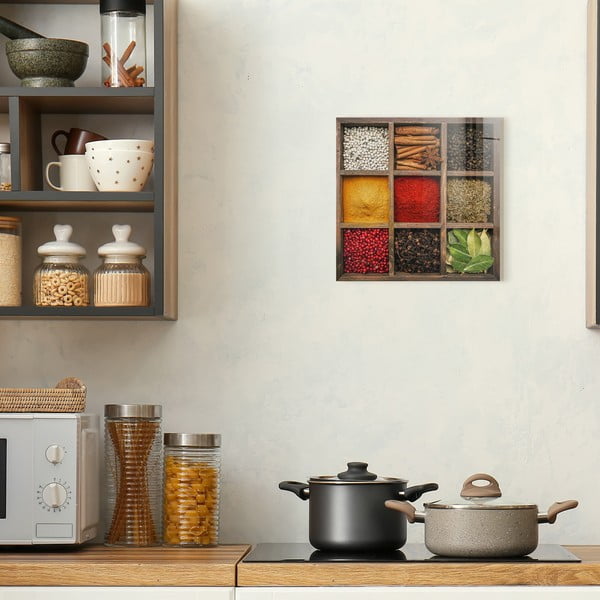 Staklena slika 30x30 cm Spices Box – Styler-image-3