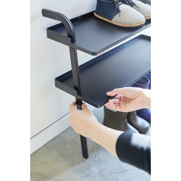 Crni metalni ormar za dječje cipele Tower – YAMAZAKI-image-2