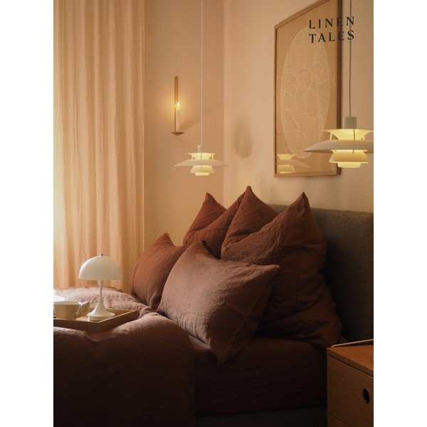 Lanena jastučnica 50x70 cm Chocolate – Linen Tales-image-2