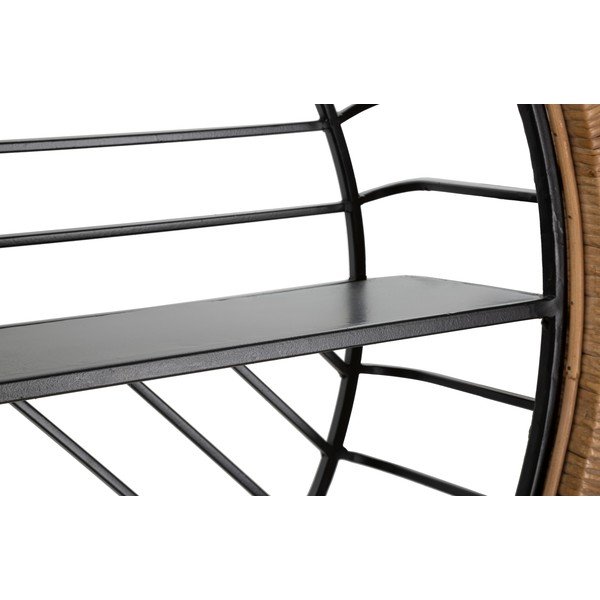 Crna metalna polica Cebu - Mauro Ferretti-image-4