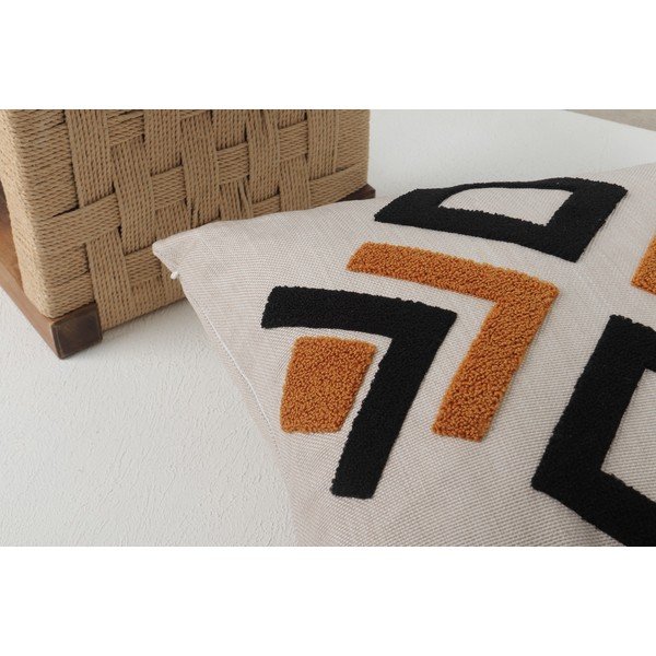 Lanena ukrasna jastučnica 43x43 cm Polen – Mioli Decor-image-4