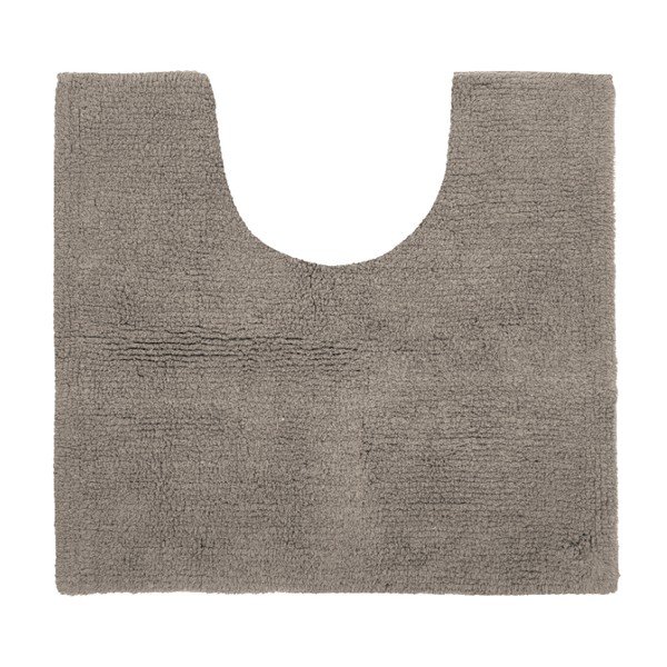 Svijetlosmeđa kupaonska prostirka 50x45 cm Riva - Tiseco Home Studio
