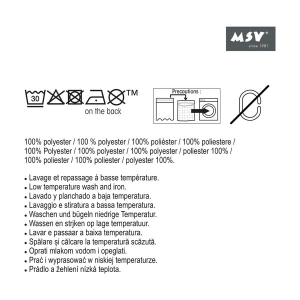 Tuš zavjesa 180x200 cm – MSV-image-4