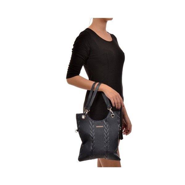 Plava kožna torba Mangotti Elsa-image-4