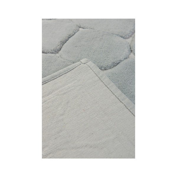 Set od 2 sive pamučne kupaonske prostirke Confetti Bathmats Parma Grey-image-1