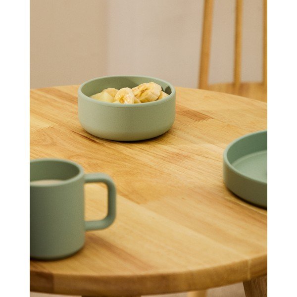 Silikonski dječji set posuđa 2 kom Lili – Kave Home-image-1