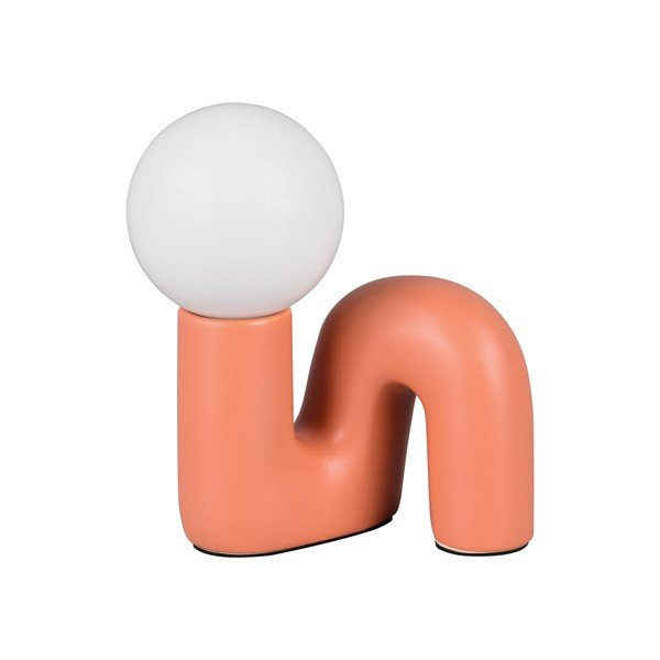 Narančasta stolna lampa keramička (visina 21,5 cm) Quinn – Reality
