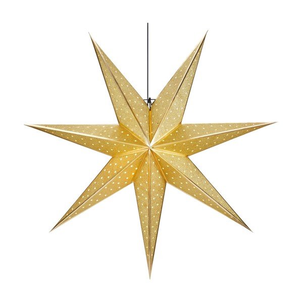 Svjetlosni ukras s božićnim motivom u zlatnoj boji ø 45 cm Glitter – Markslöjd