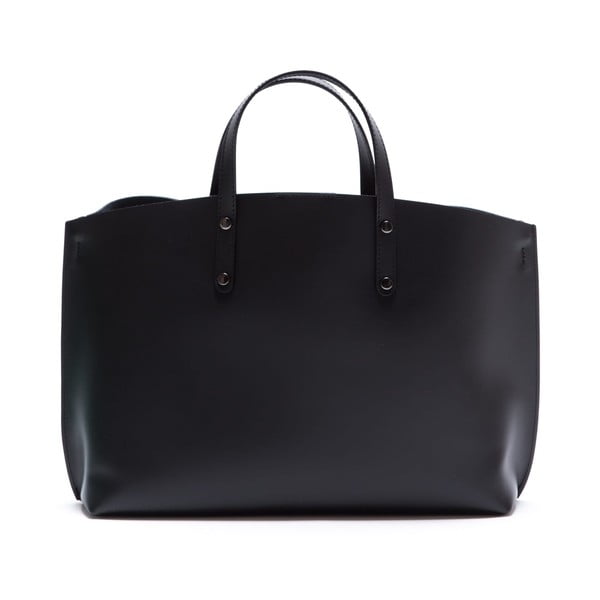 Crna kožna torba Luisa Vannini 3034-image-1