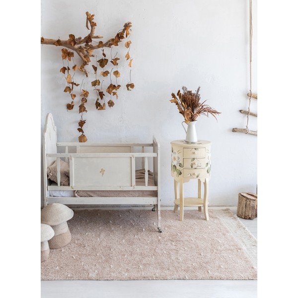 Bež periv/ručno rađen pamučan tepih 140x200 cm Woods Symphony Linen – Lorena Canals-image-1