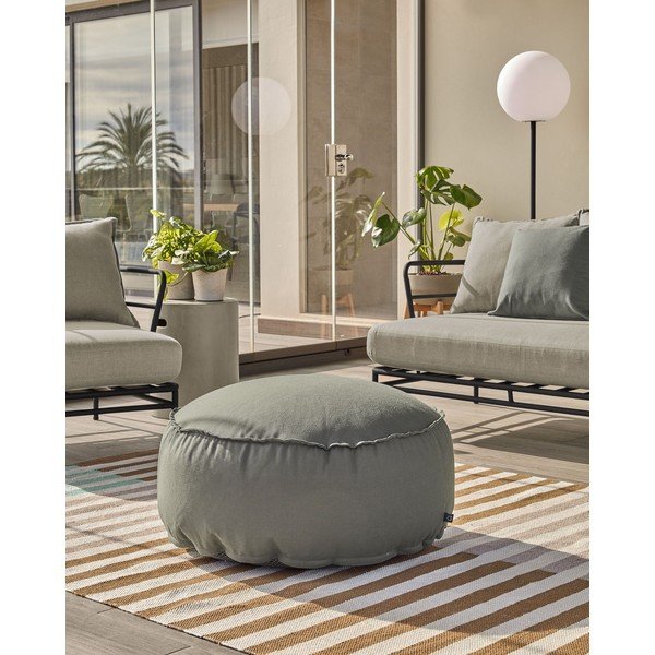 Svijetlo zeleni tabure Nedra – Kave Home-image-3