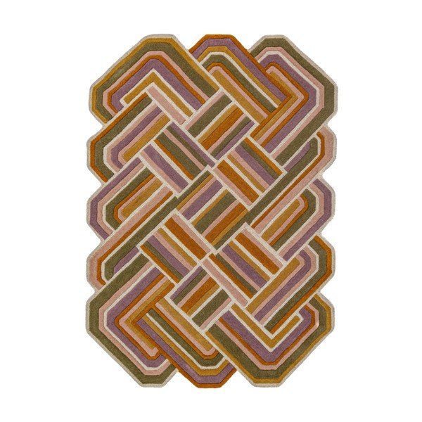 Ručno rađen vunen tepih 160x230 cm Lattice Shaped  – Flair Rugs