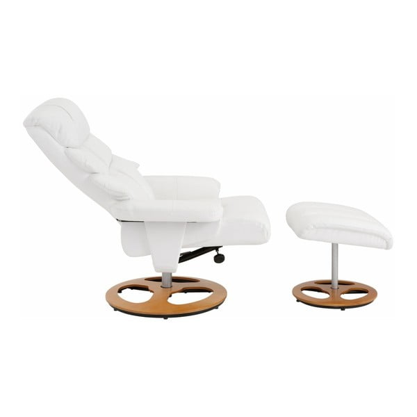 Bijela fotelja sa stolicom Støraa Tony-image-2