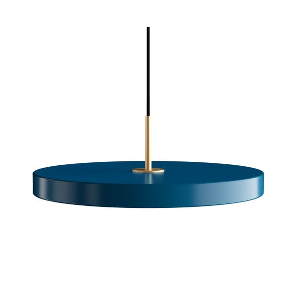 Petrol plava viseća lampa UMAGE Asteria ⌀ 43 cm