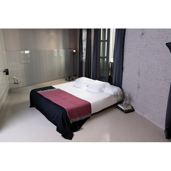 Vinsko-crveni pokrivač pamuk Euromant Jade 140 x 160 cm-image-2