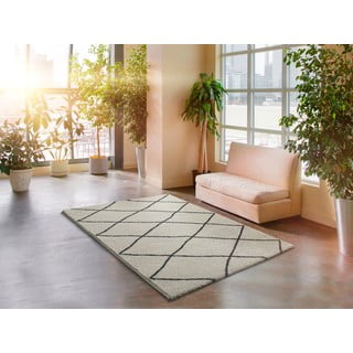 Bijeli tepih Universal Atlas Geo, 80 x 150 cm
