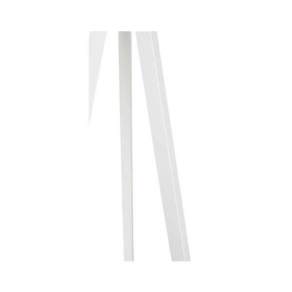 Podna svjetiljka s bijelom konstrukcijom i sivim Kokoon Trivet sjenilom-image-1