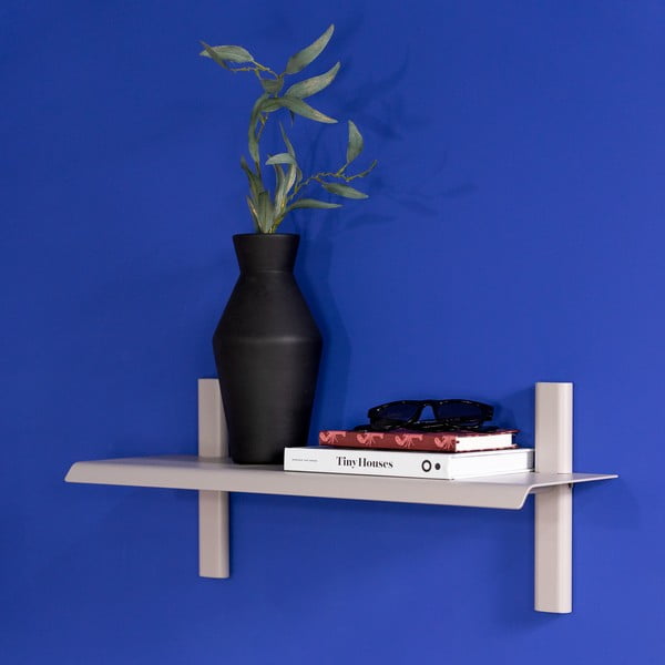 Smeđe-siva metalna polica 60 cm Hola – Spinder Design-image-1