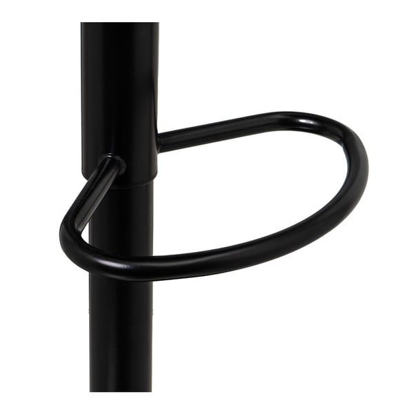 Crne barske stolice u setu podesive visine 2 kom od umjetne kože (visine sjedala 56,5 cm) – Casa Selección-image-2