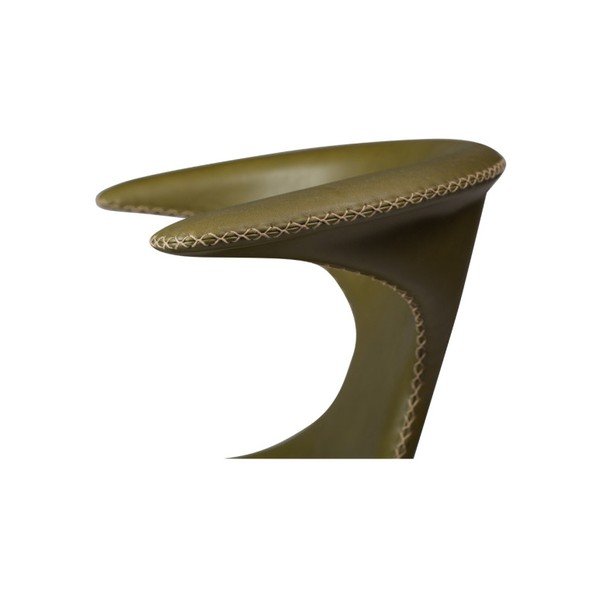 Zelena kožna stolica DAN-FORM Denmark Flair-image-2