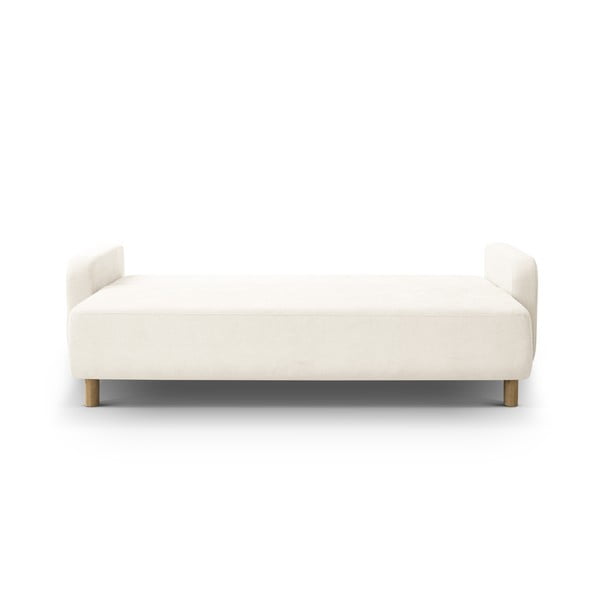 Krem sklopiva/s prostorom za odlaganje sofa 231 cm Elen – Micadoni -image-3