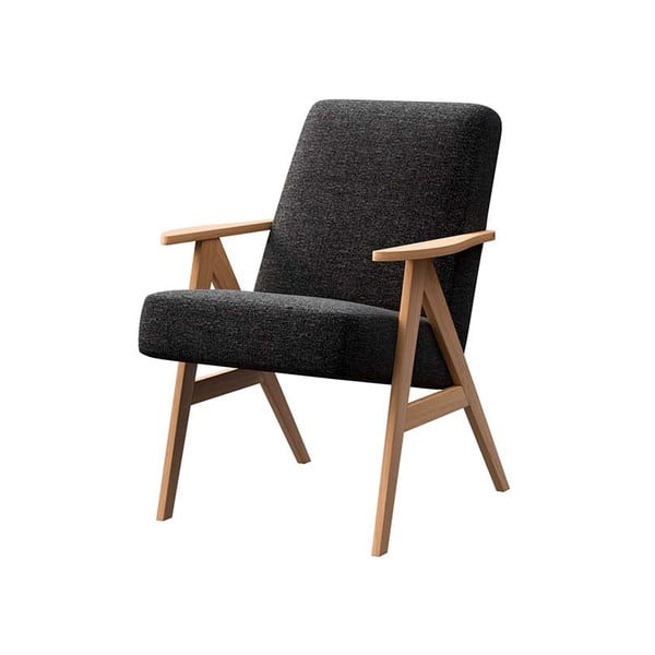 Antracitno siva fotelja Ribo – Ame Yens-image-2