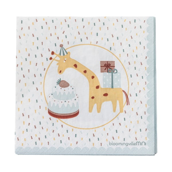 Papirnati ubrusi u setu 20 kom 33x33 cm Celebrate – Bloomingville Mini-image-3