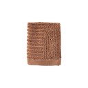 Pamučan ručnik od frotira boje terakote 30x30 cm Classic – Zone