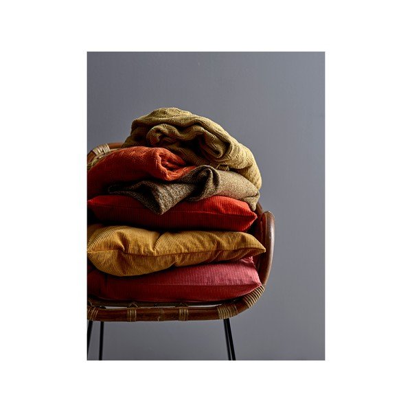 Smeđi pamuk Plaid Södahl Alice, 130 x 170 cm-image-2