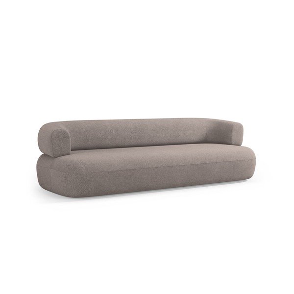 Svjetlo smeđa sofa od bouclé tkanine 200 cm Jenny – Micadoni -image-2