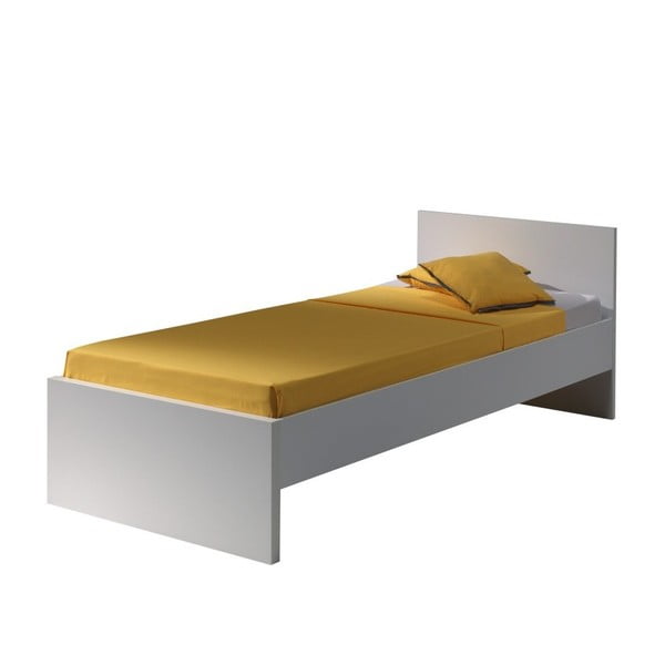 Bijeli krevet Vipack Milan, 200 x 90 cm