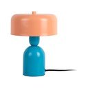 Plava/narančasta stolna lampa (visina 24 cm) Double Funky – Leitmotiv
