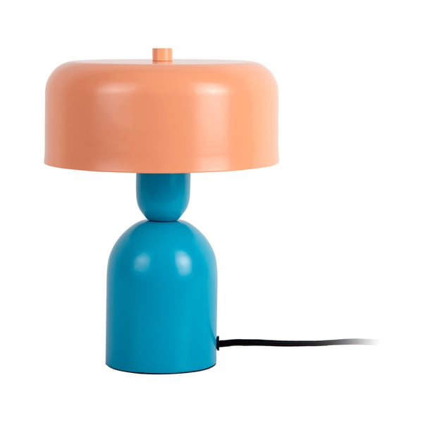 Plava/narančasta stolna lampa (visina 24 cm) Double Funky – Leitmotiv