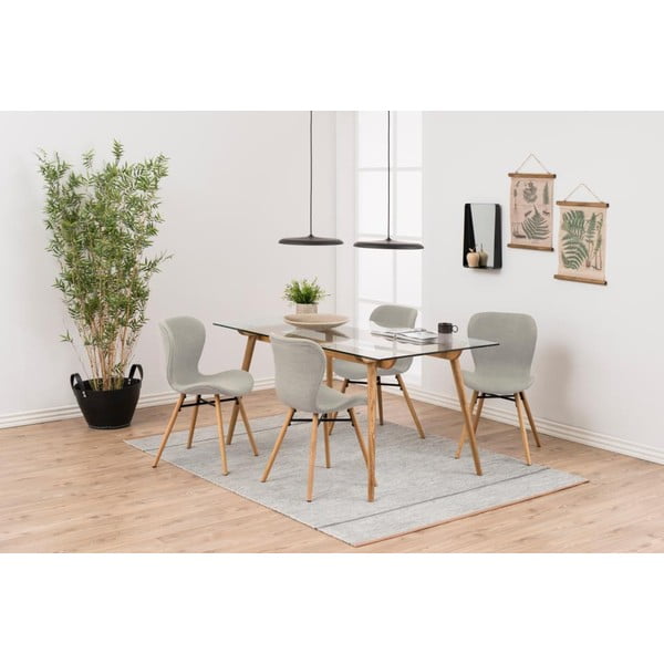 Bež/u prirodnoj boji blagovaonske stolice u setu 2 kom Batilda – Actona-image-2