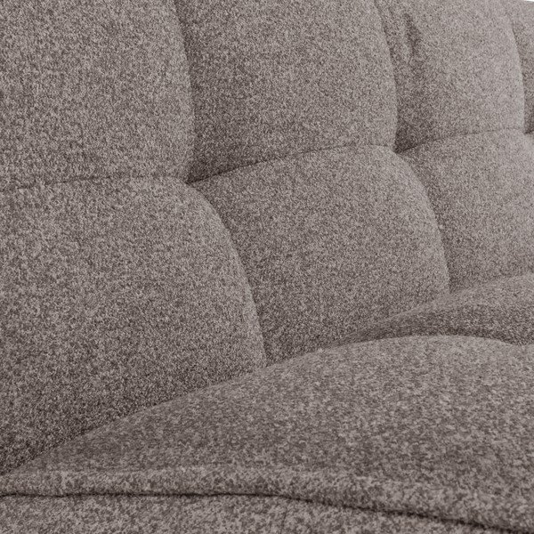 Smeđa sofa od bouclé tkanine 204 cm Cluster – vtwonen-image-1