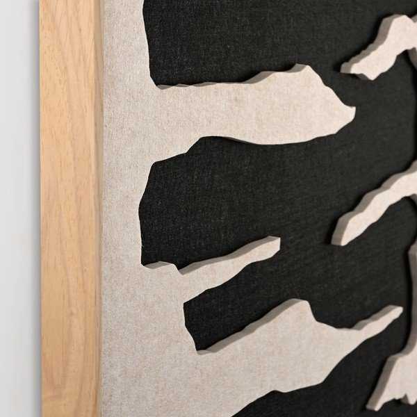 3D slika s okvirom/akustična 90x120 cm Frequency 2 – Malerifabrikken-image-3