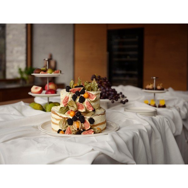 Porculanski pladanj za posluživanje ø 32 cm Eau – Zone-image-1