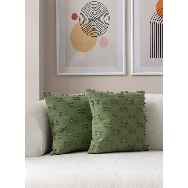 Ukrasne jastučnice u setu 2 kom 43x43 cm Tuffet – Mioli Decor-image-3