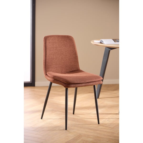 Blagovaonska stolica boja terakote Becca – Actona-image-1