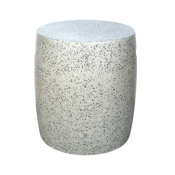 Terazzo okrugao vrtni stol ø 40 cm Terrazzo – LDK Garden-image-1