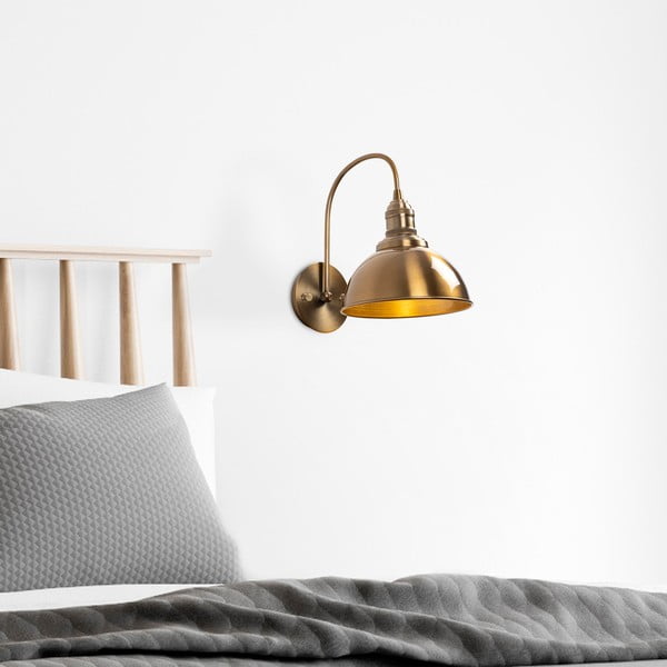 Zidna lampa u brončanoj boji ø 21 cm Varzan – Opviq lights-image-1