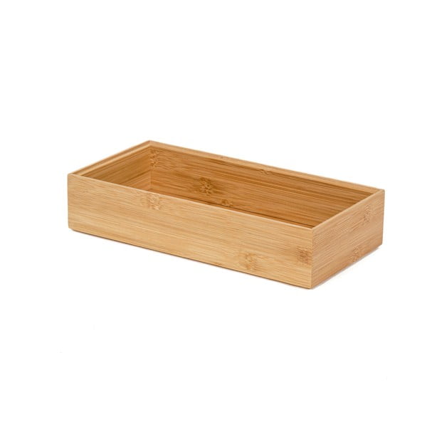 Organizator od bambusa Compactor Woody, 30 x 15 x 6,35 cm-image-3