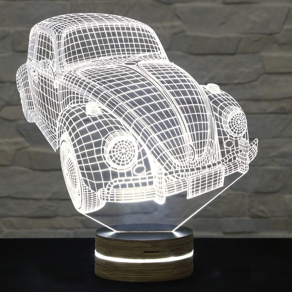 3D stolna lampa Old Car