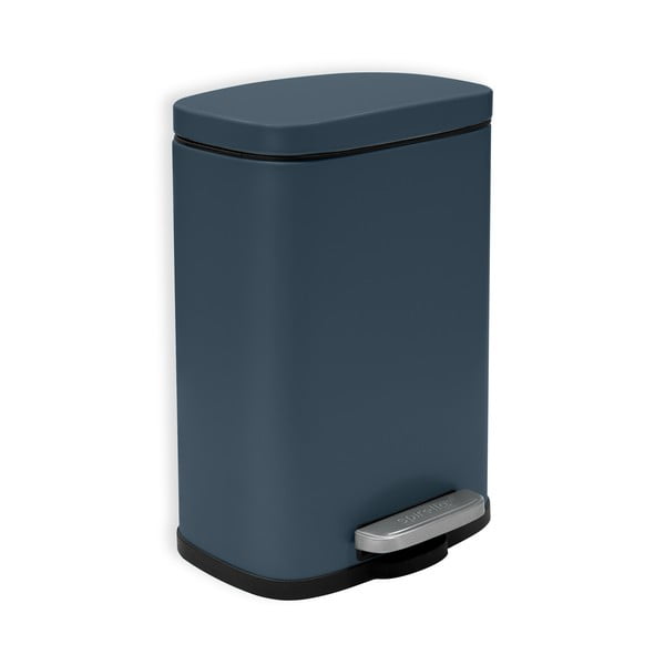 Petrolej zelena željezna kanta za smeće s pedalom 5 l   Akira – Spirella