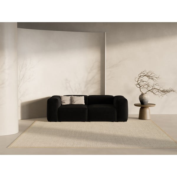 Crna sofa 224 cm Bergamo – Cosmopolitan Design-image-1