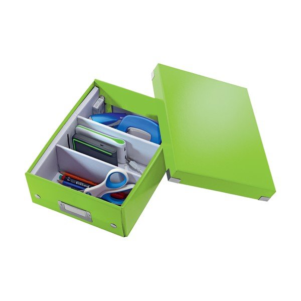 Zelena kutija s organizatorom Leitz Click&Store, duljina 28 cm-image-3