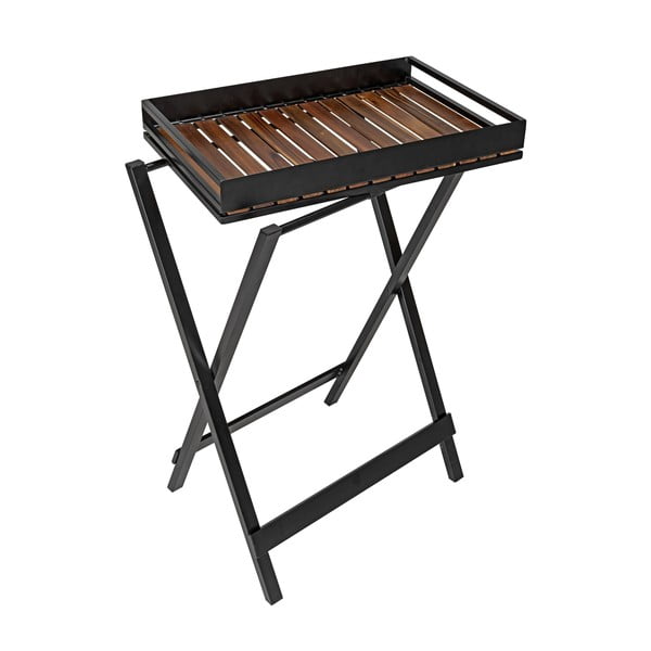 Pomoćni stol s pločom stola od bagrema 42x60 cm Taba – Wenko-image-3