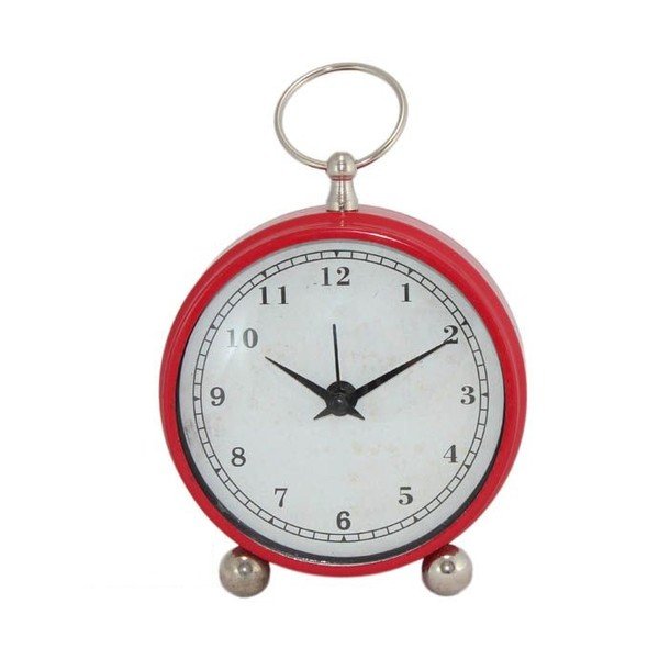 Crvena klasična budilica